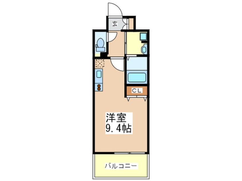 間取図 エス・キュート城東中央
