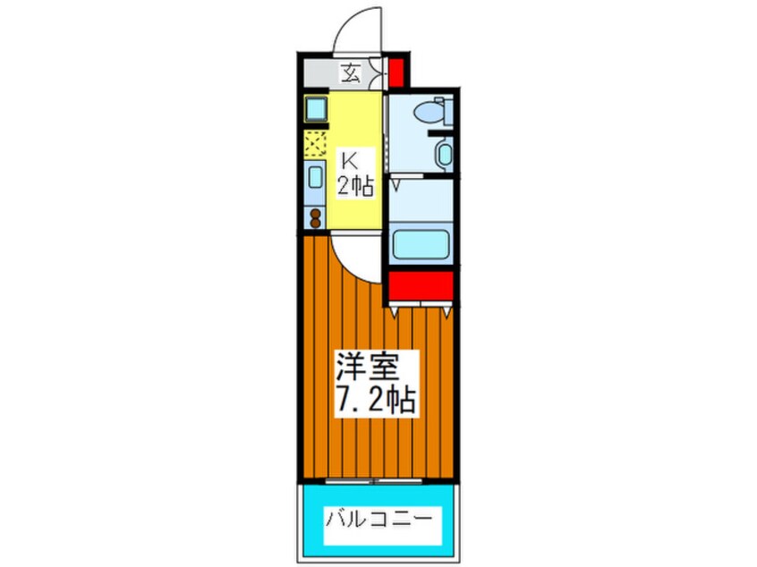 間取図 エス・キュート城東中央