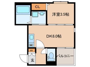 間取図 ｃａｓａ　ｄａｎｚａ