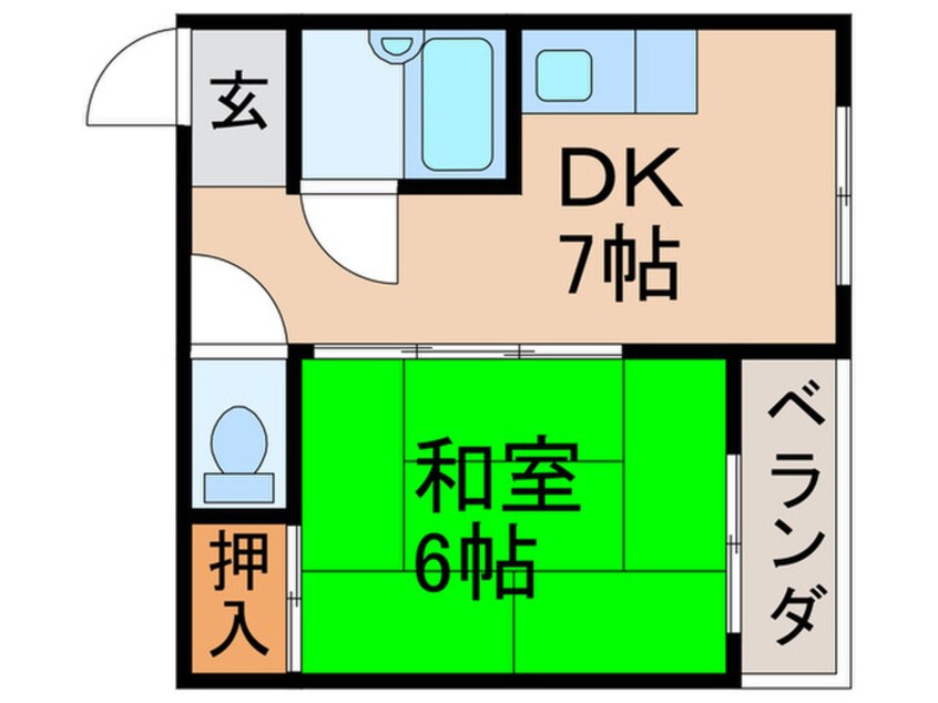 間取図 グランビルド住之江公園