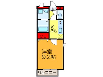 間取図 アム－ルメゾンドフル－ル