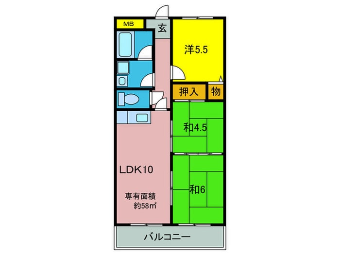 間取り図 メゾンアルカディア