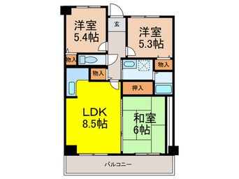 間取図 シュシュ