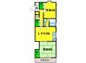 三国ヶ丘あすなろ 2LDKの間取り