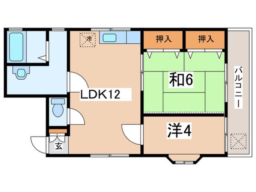 間取図 モ－リス・メゾン