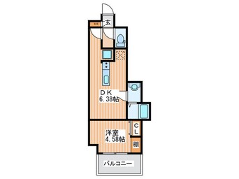 間取図 アヴェーレ京阪本通