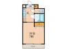 プレリュ－ド江坂 1Kの間取り