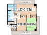 エソ－ル伊賀ヶ 2LDKの間取り