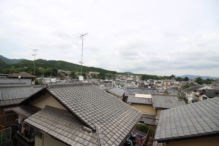 室内からの展望 鳴滝グリーンハイツ