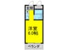 ル－ミングハウス梶 1Rの間取り