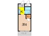 ル－ミングハウス梶 1Rの間取り