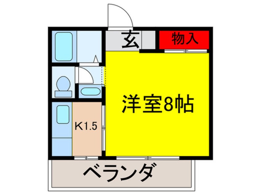 間取図 スタ－ルビ－２１