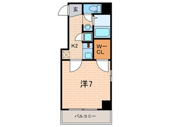 間取図 ビガ－ポリス１３３宝塚