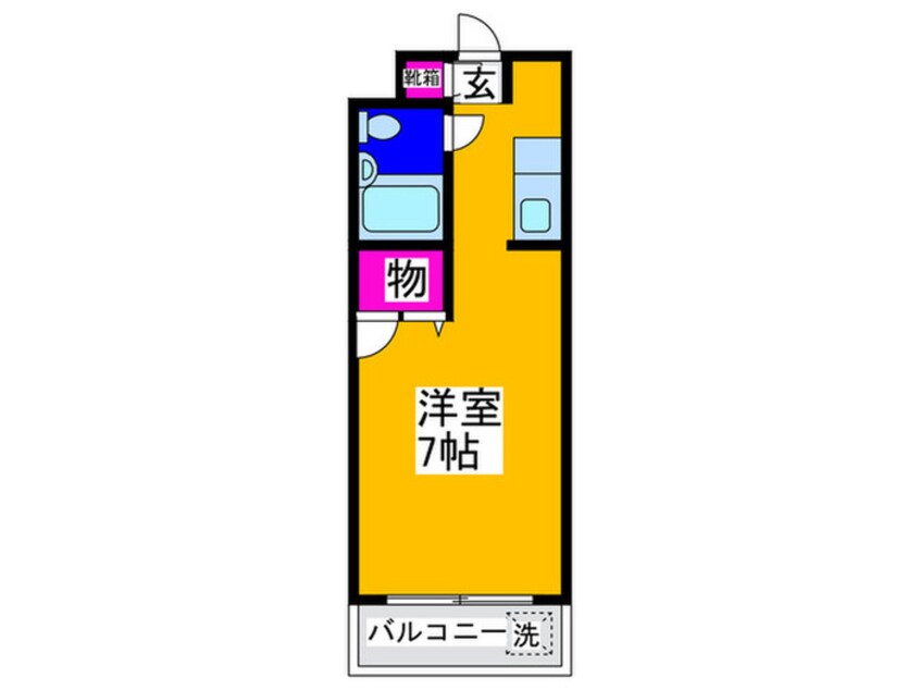 間取図 マンション谷佐