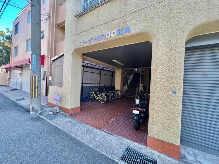 エントランス部分 コーポ廣岡