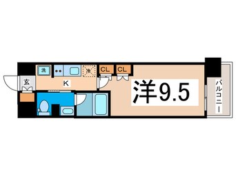 間取図 コンフォリア阿波座