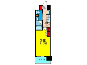 間取図 コンフォリア阿波座