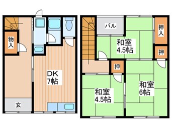 間取図 大倉町住宅