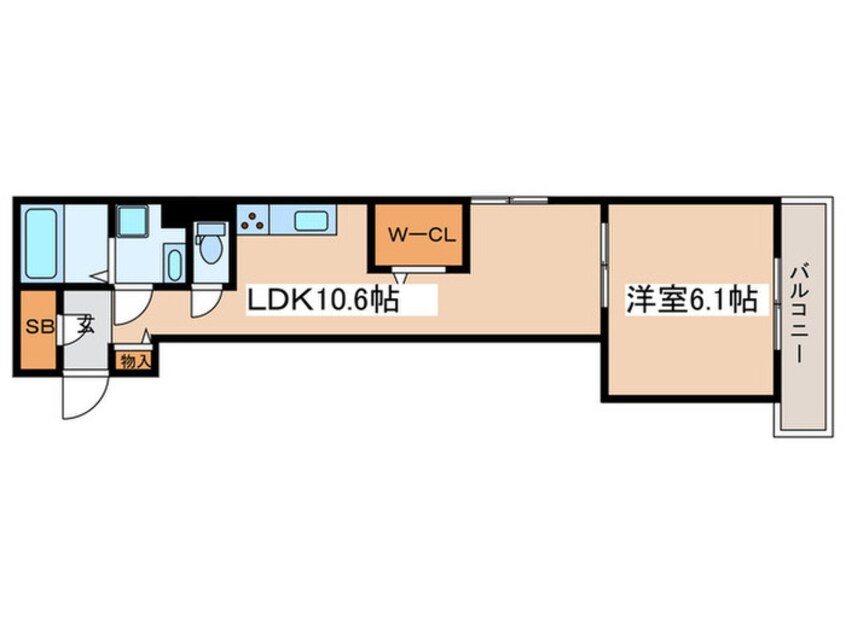 間取図 コルヌコピア