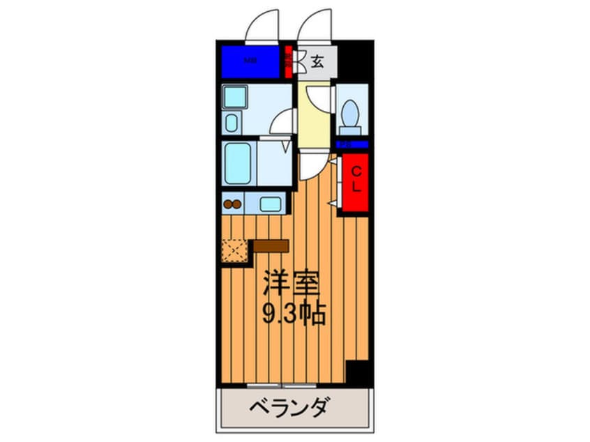 間取図 アドバンテ－ジ守口
