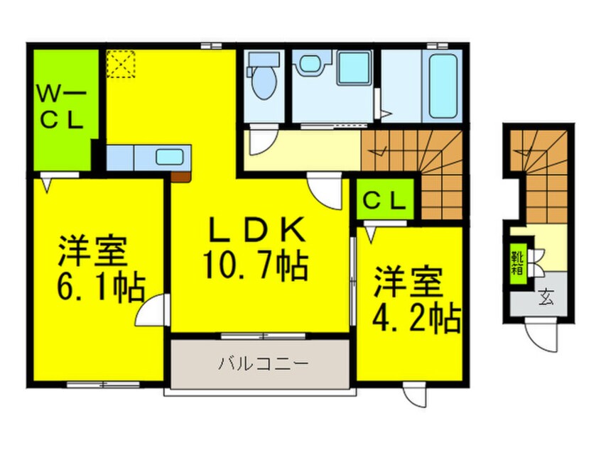 間取図 辻野タウンハイツ