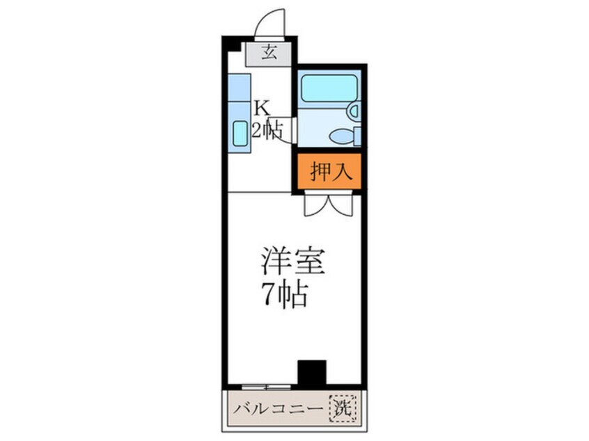 間取図 ハイツやまなみ