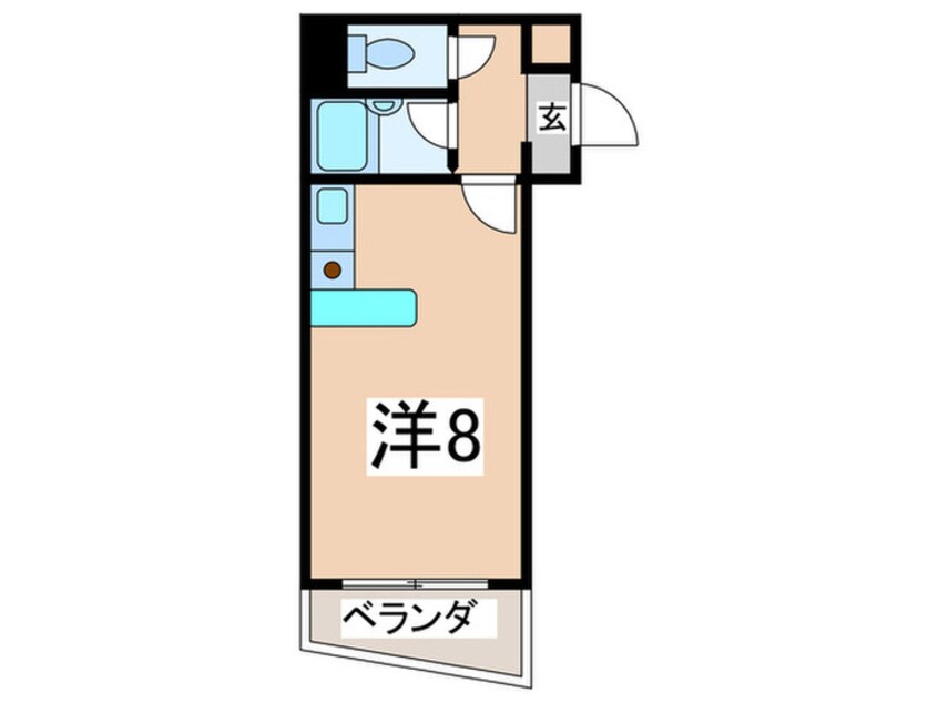 間取図 シャトレーヌ北島