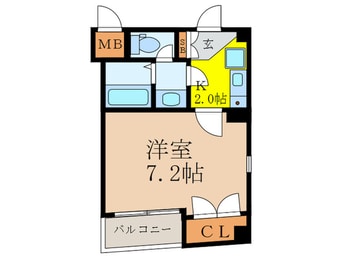 間取図 パークス新大阪