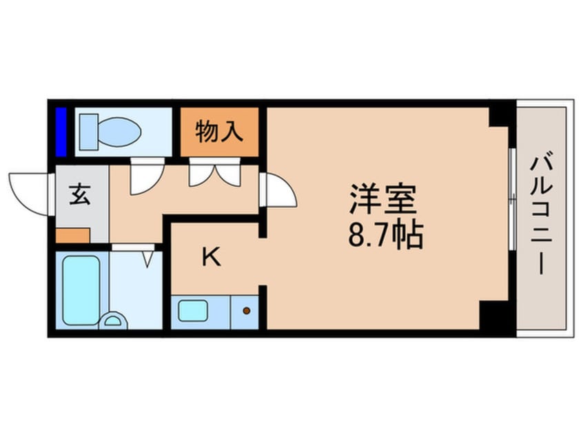 間取図 レジデンスＴＡＫＥＭＵＲＡ