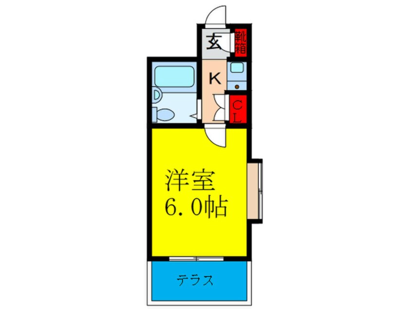 間取図 ル・シャンテ