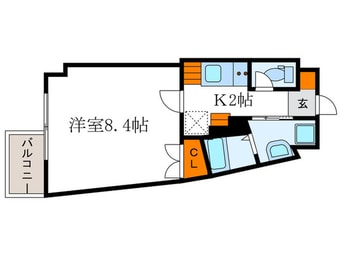 間取図 グランデ高野