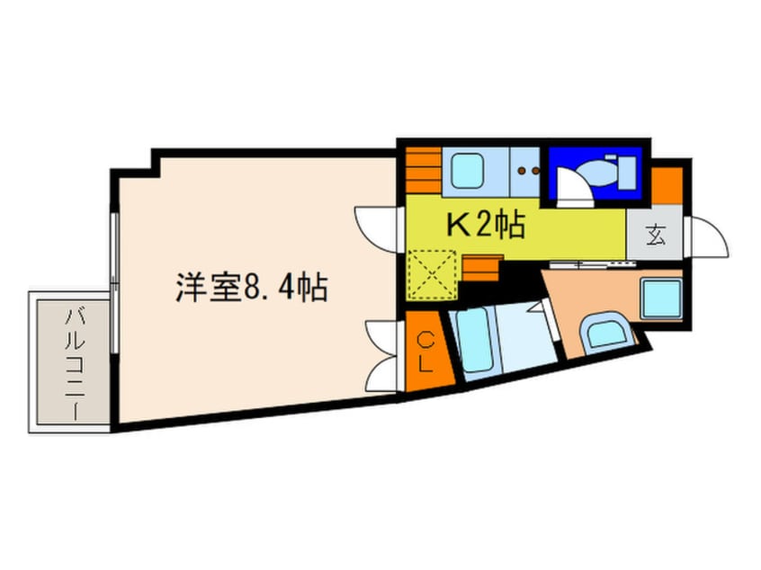 間取図 グランデ高野
