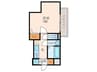 ＳーＲＥＳＩＤＥＮＣＥ東難波 1Kの間取り