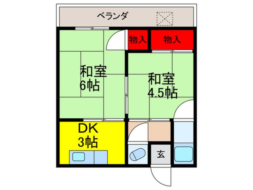 間取図 小西住宅