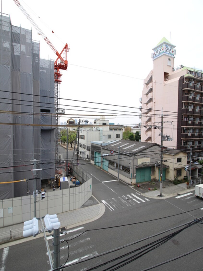室内からの展望 レ－クス新大阪ウエスト(405)