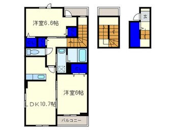 間取図 ビラカルロッタ