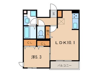 間取図 ロッコウコルン－S