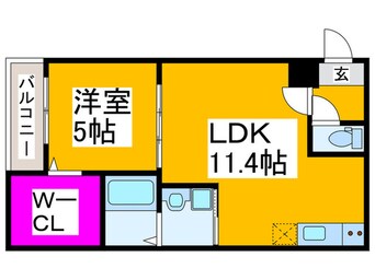 間取図 フジパレス百舌鳥駅南Ⅴ番館