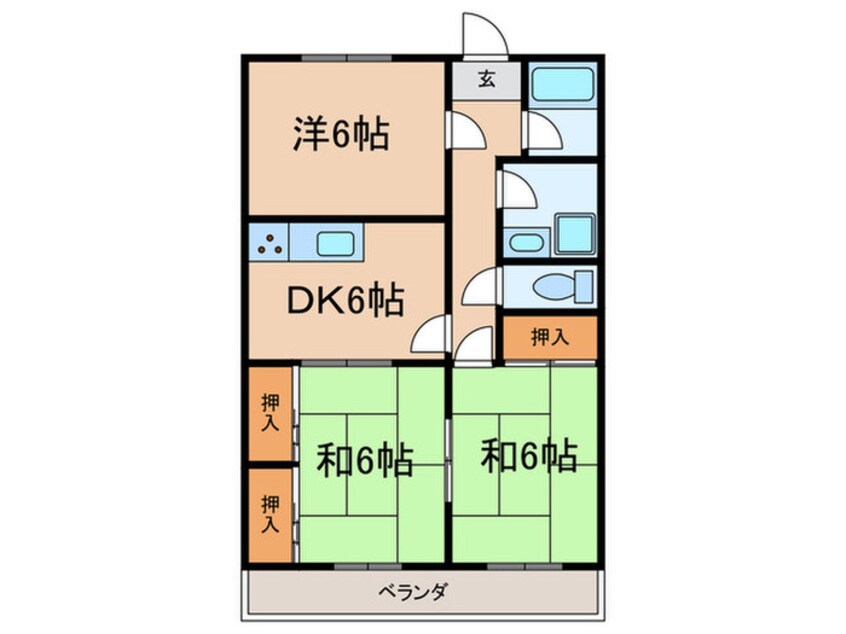 間取図 ドリームマンション