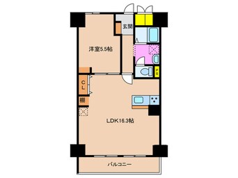 間取図 野田パークマンション(711)