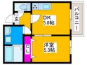 プレミアムスイート狭山駅前の間取図
