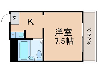 間取図 メロディハイツ曽根