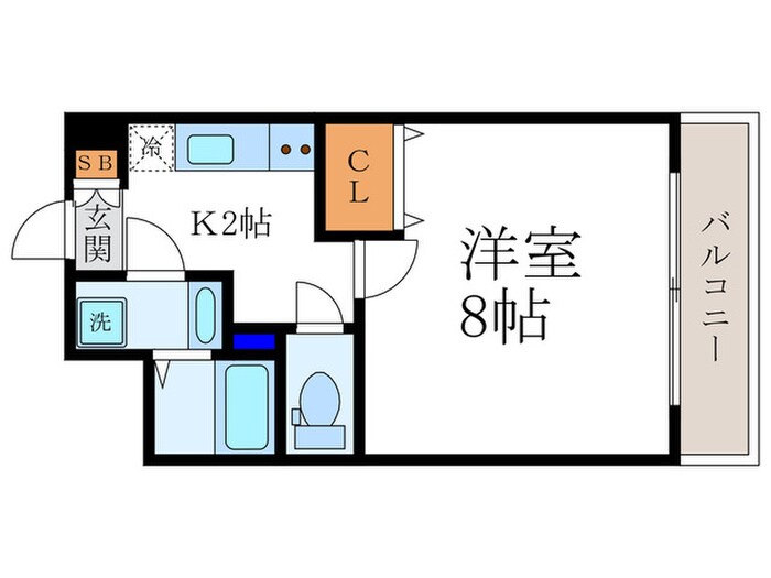 間取り図 アドバンス京都アクィラ（502）