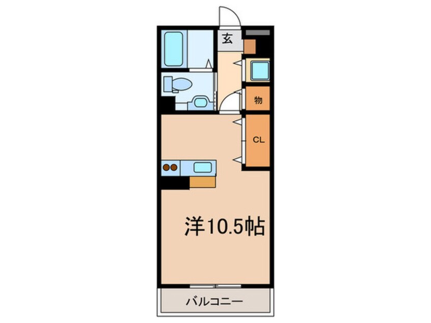 間取図 パ－クハイムⅢ番館Ｂ棟