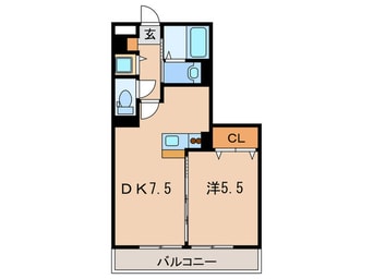 間取図 パ－クハイムⅢ番館Ｂ棟