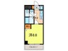 ＳＴＡＧＥ－ＯＮＥ 1Kの間取り