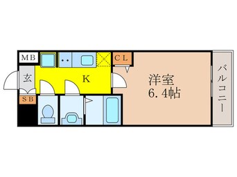 間取図 ﾌﾟﾚｻﾝｽ新大阪ｲｵﾘｱ(903)