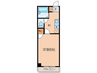 間取図 コンフォール高槻