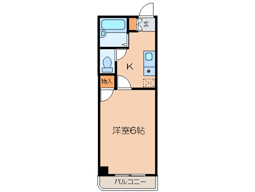 間取図 コンフォール高槻