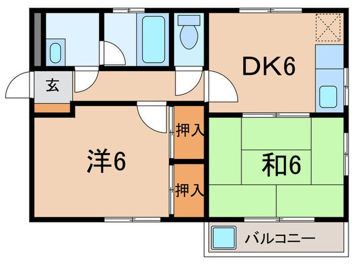 間取り図 グランディア夙川Ⅱ